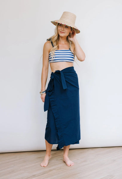 Navy Sandy Sarong