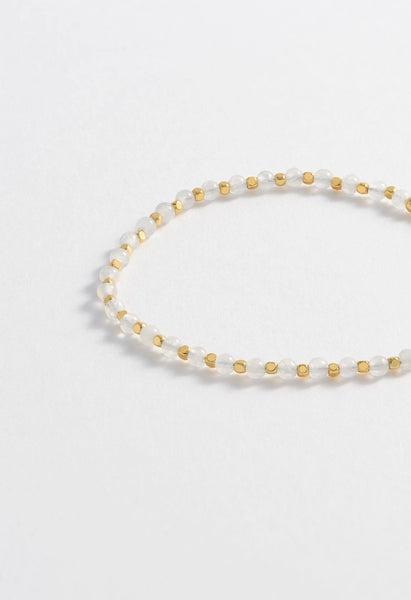Moonstone Gemstone Amelia Bracelet