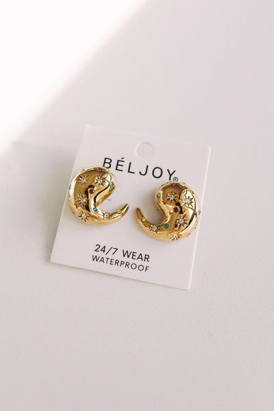 Etana Gemstone Stud Earrings