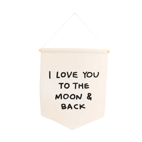 I Love You To the Moon and Back Hang Sign