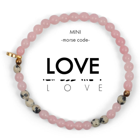 MINI Morse Code Bracelet - Love