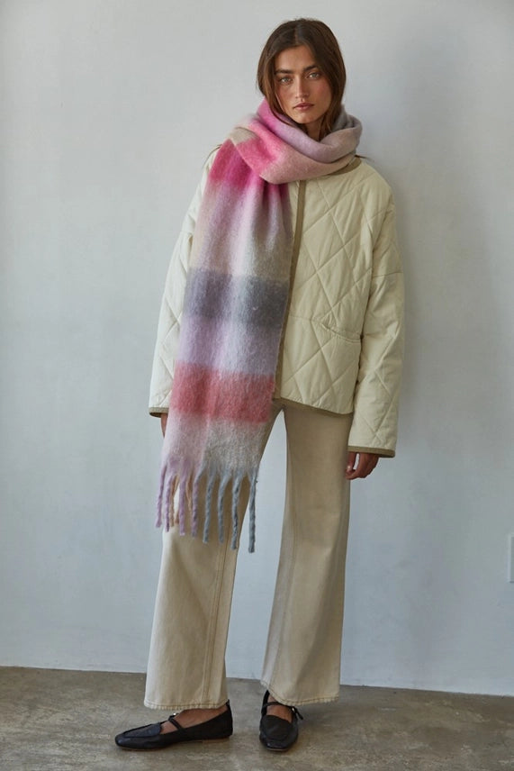 Abby Scarf - Lavender Pink