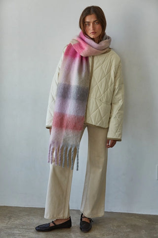 Abby Scarf - Lavender Pink