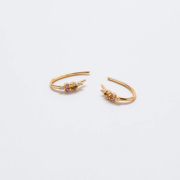 Multi-Stone Open Ear Huggies