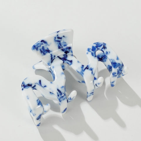 Esme Medium Clip - Coastal Blue