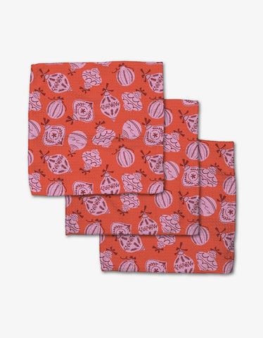 Grams Ornaments Dishcloth Set