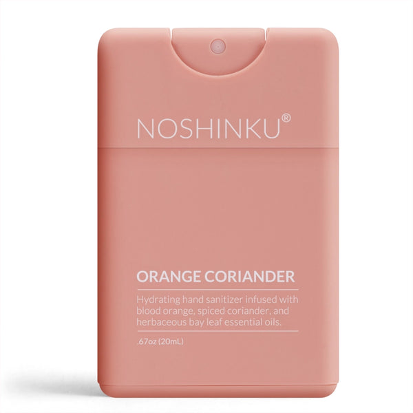 Orange Coriander Refillable Pocket Hand Sanitizer