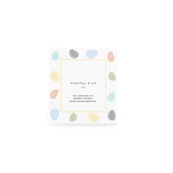 Worry Stones Calming Sensory Fidget - Set of 6