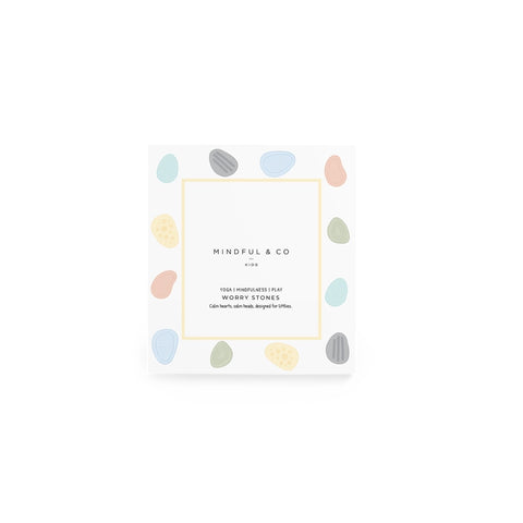 Worry Stones Calming Sensory Fidget - Set of 6