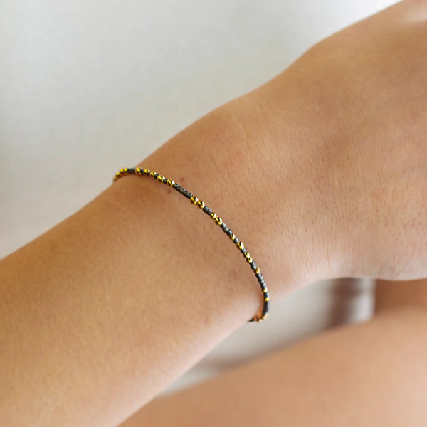 Confetti Bangle - Graphite