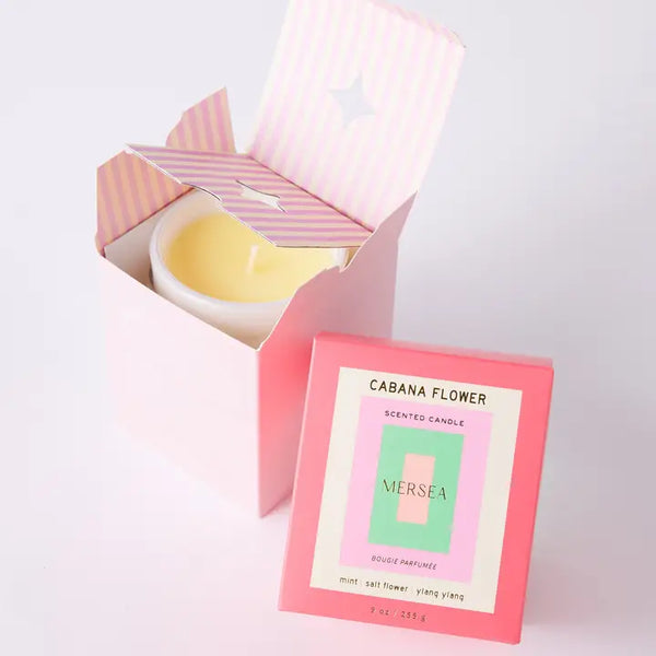 Cabana Flower Boxed Candle (CANNOT SHIP)