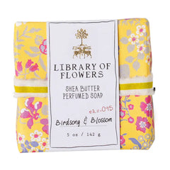 Yellow Pink Roses Square Soap