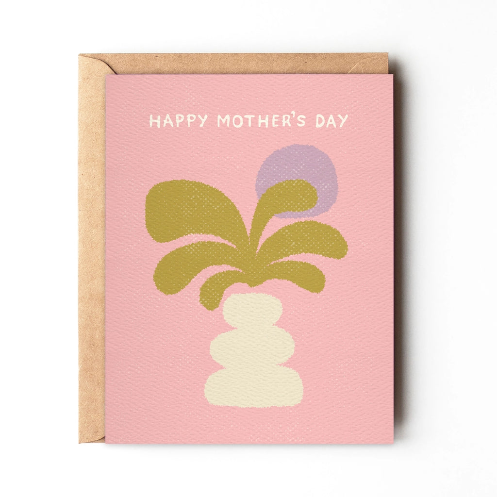 Abstract Plant - Mother's Day Card