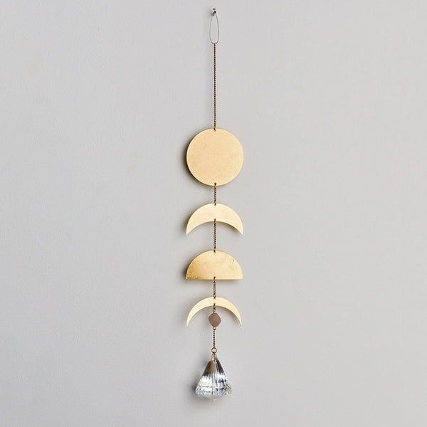Suncatcher- Moon Phase/Moonstone