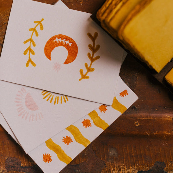 Stationary Kit - Tulip Print