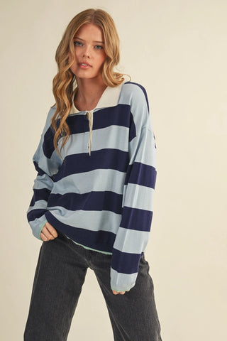 Rebecca Sweater -- Blue Navy