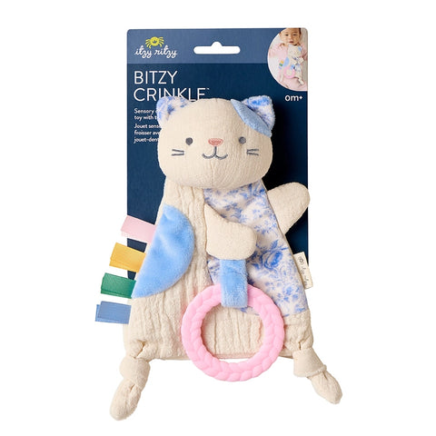 Kitty Bitzy Crinkle + Teether