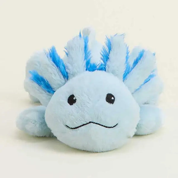 Blue Axolotl Warmies Junior