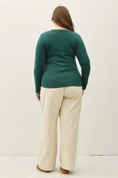 Chloe Top - Forest Green