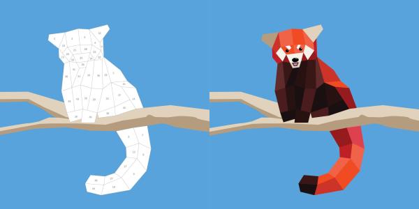 Paint by Sticker Kids - Zoo Animals