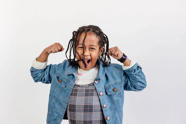 AWAREties Purple Stripe – Girls’ Empowerment