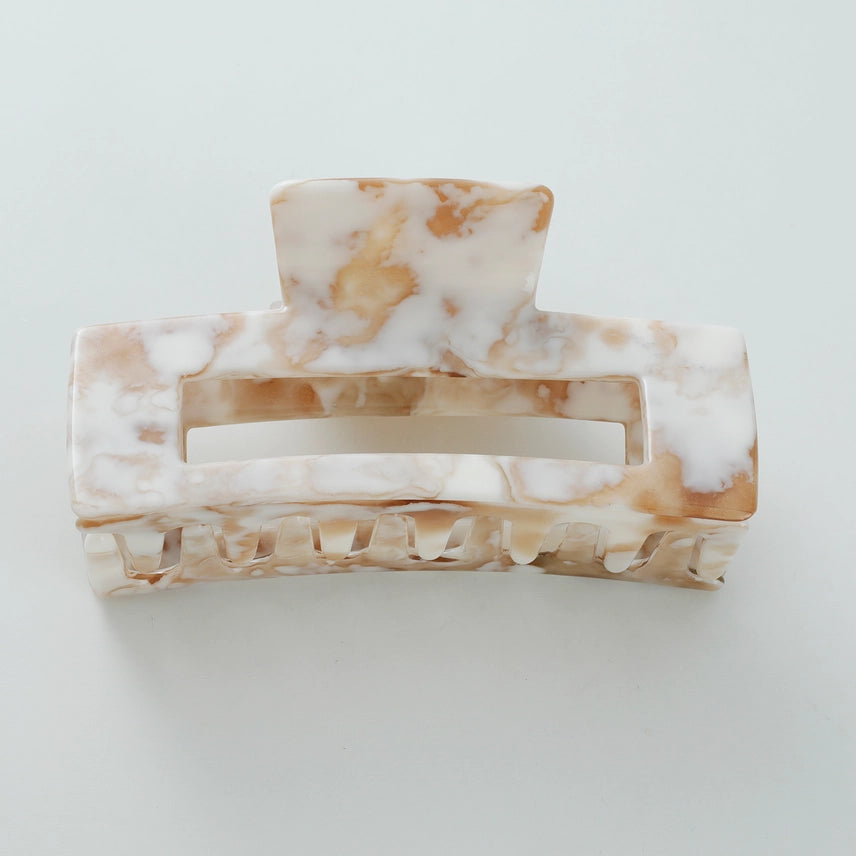 Luna Large Clip - Calacatta Gold