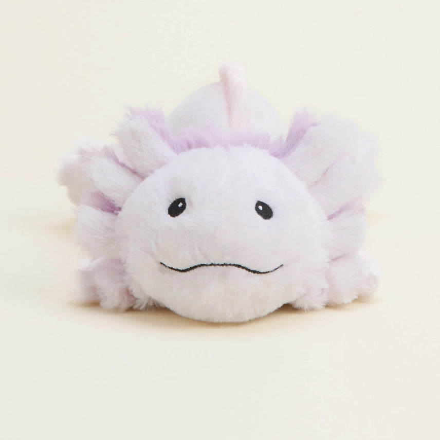 Pink Axolotl Warmies Junior
