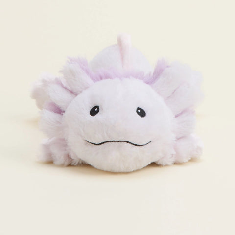 Pink Axolotl Warmies Junior