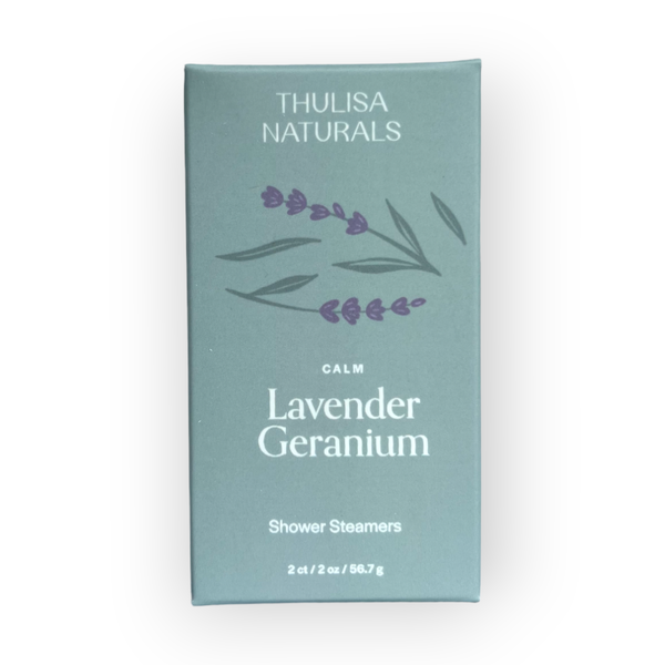Shower Steamers - Lavender Geranium - 2 pk