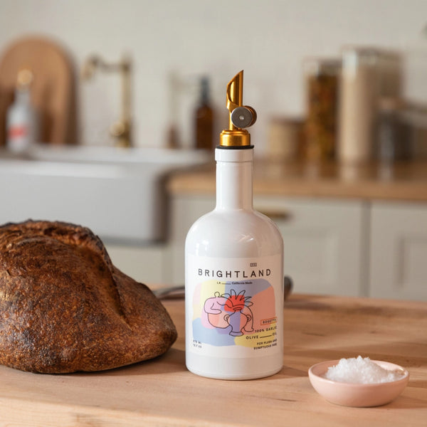 Rosette Garlic Flavored Olive Oil