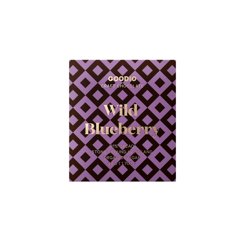 Wild Blueberry Chocolate 61%