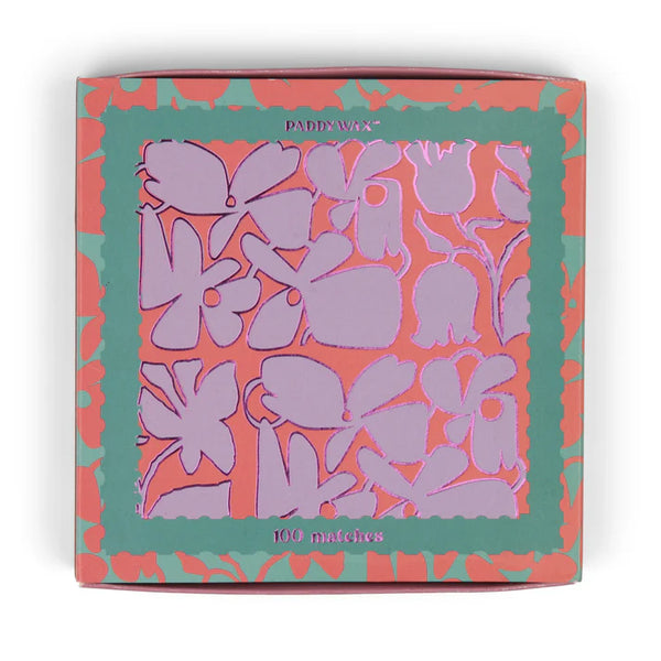 Jumbo Boxed Matches - Abstract Floral