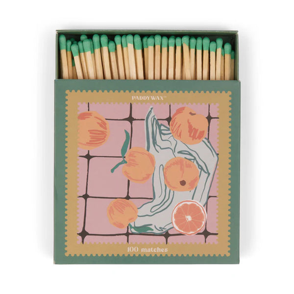 Jumbo Boxed Matches - Oranges