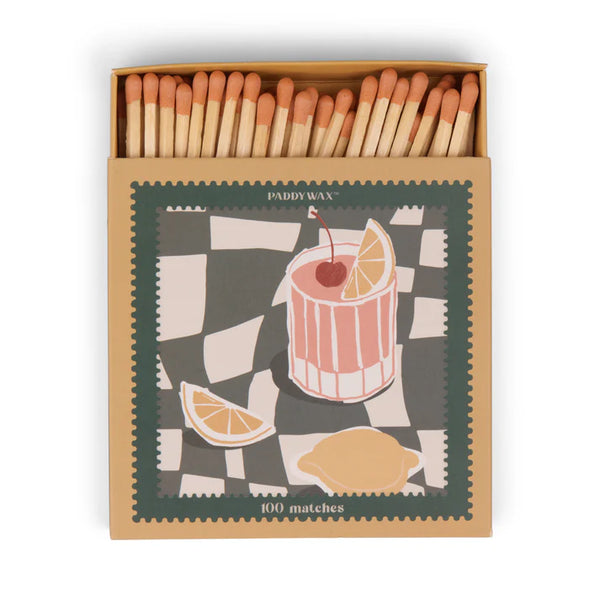 Jumbo Boxed Matches - Cocktail