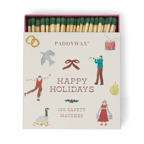 Jumbo Boxed Matches - 12 Days of Christmas