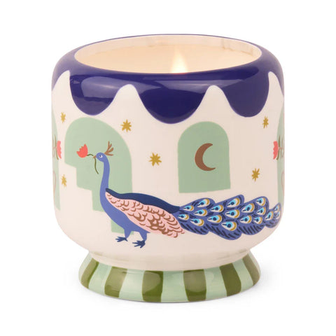 A Dopo "Peacock" Candle - Misted Lime