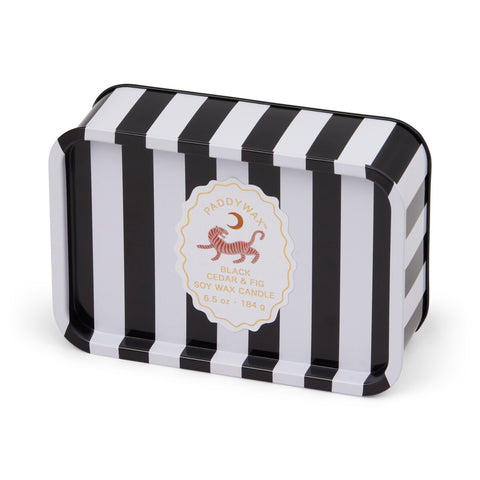 A Dopo "Tiger" Tin Candle - Black Cedar & Fig
