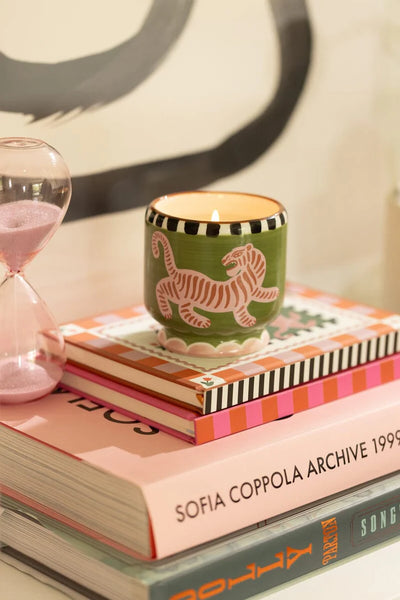 A Dopo "Tiger" Candle - Black Cedar & Fig