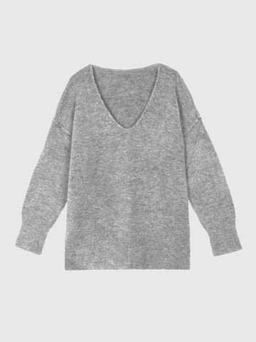 Leah Sweater -- Heather Gray