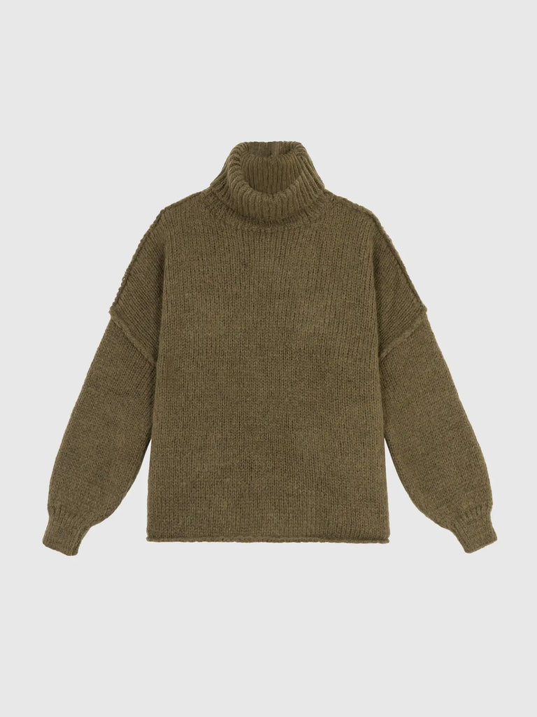 Sarah Sweater -- Olive