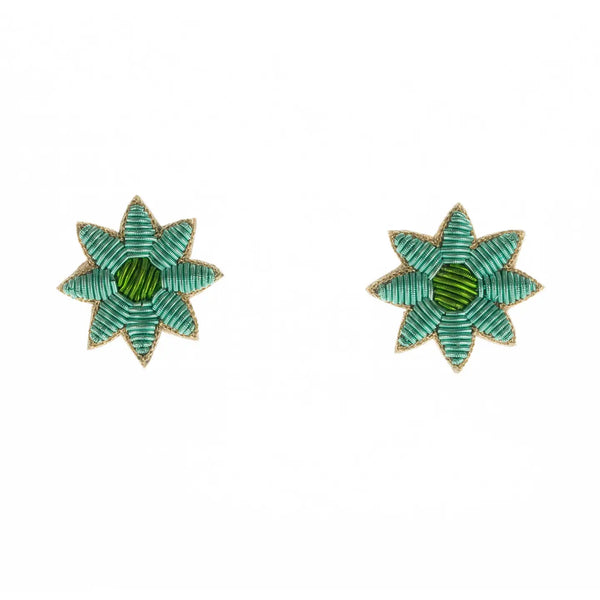 Selene Studs - Teal
