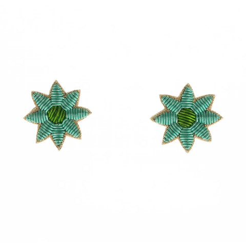Selene Studs - Teal