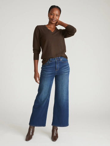 Relaxed Bootcut Jeans -- Indigo