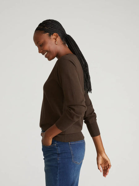 Helen Sweater -- Espresso