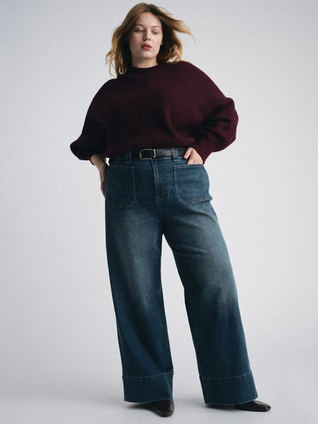 Sarah Sweater -- Burgundy