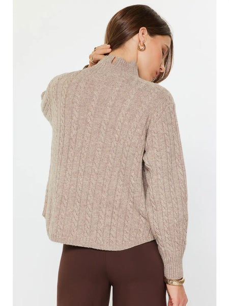 Rochelle Sweater -- Latte