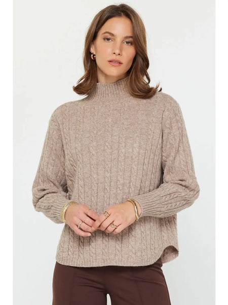 Rochelle Sweater -- Latte