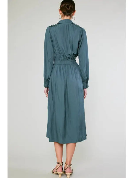 Tiffani Dress -- Emerald