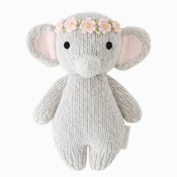 Plushie - Floral Elephant