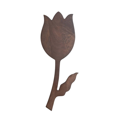 Mango Wood Tulip Shaped Serving Board